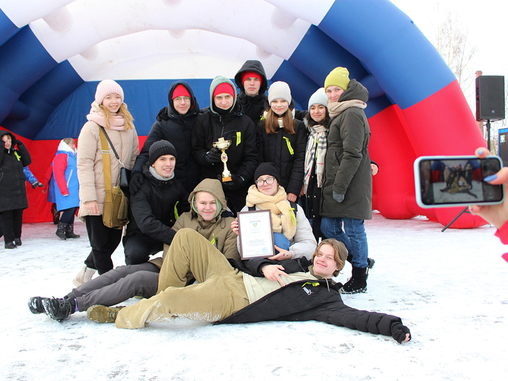 Надувное оформление Триколор