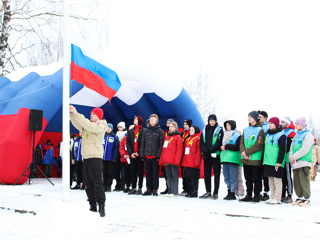 Надувное оформление Триколор