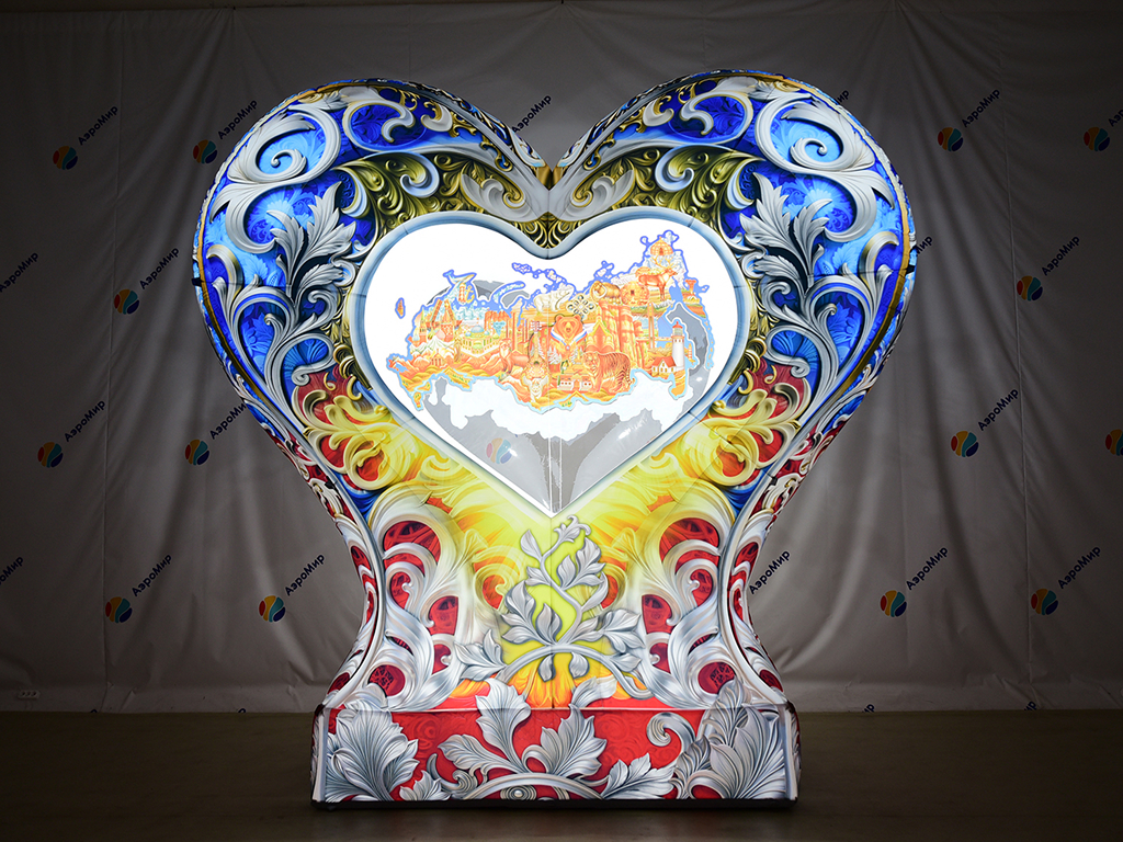 Надувное оформление Триколор