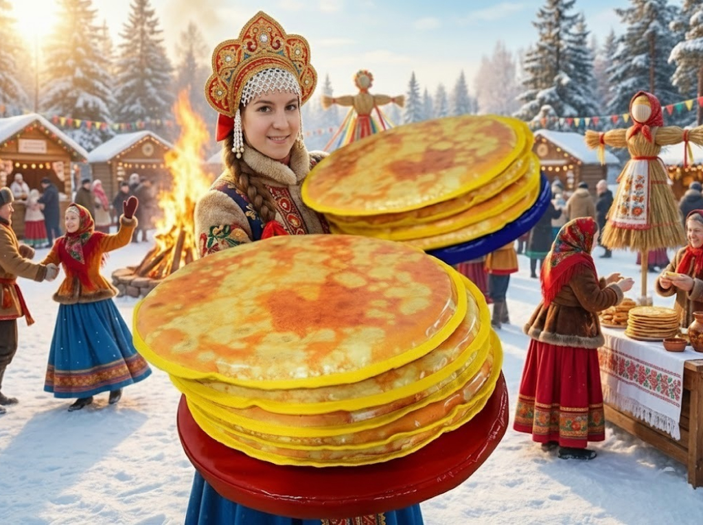 Игровой реквизит для Масленицы