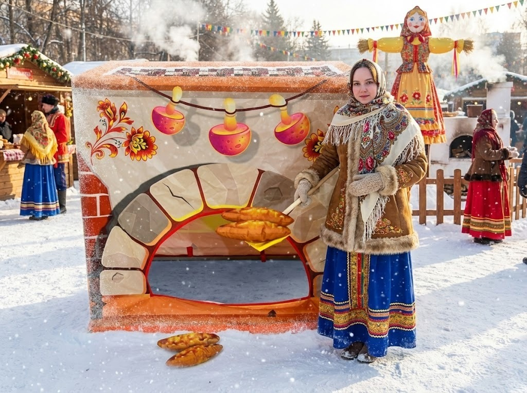 Игровой реквизит для Масленицы