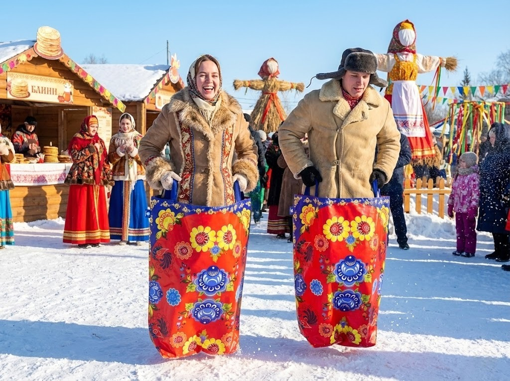 Игровой реквизит для Масленицы