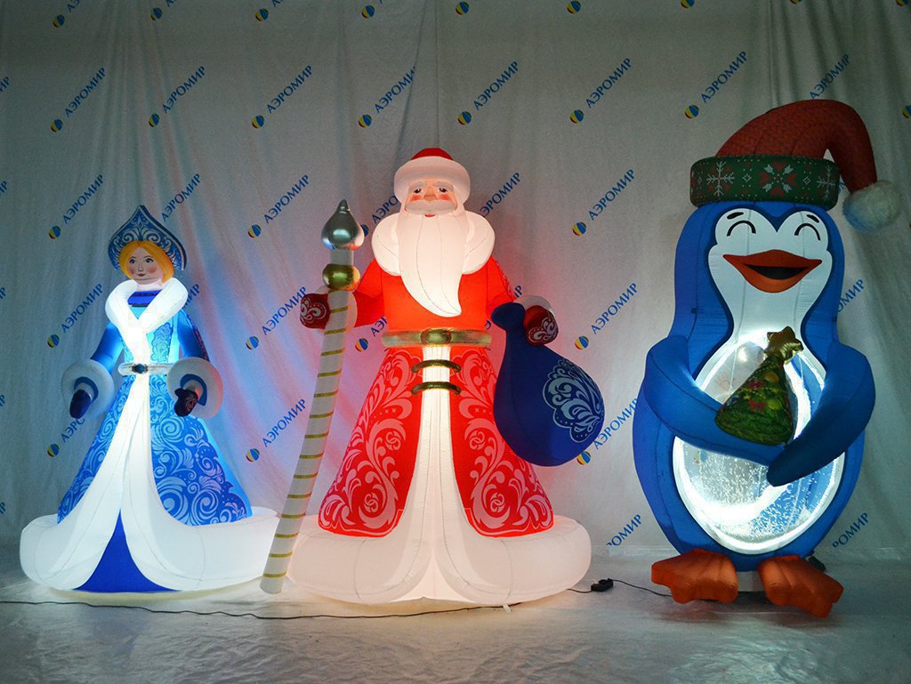 Новогодние Надувные Фигуры Новогодние Надувные Фигуры
